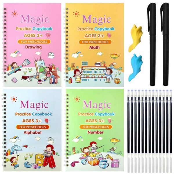 Magic Copy Book For Kids Magic Book Pen Refill Magic book For Kids