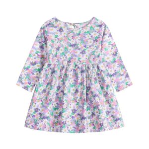 Korean Style Floral Princess Dress Children’s Clothing