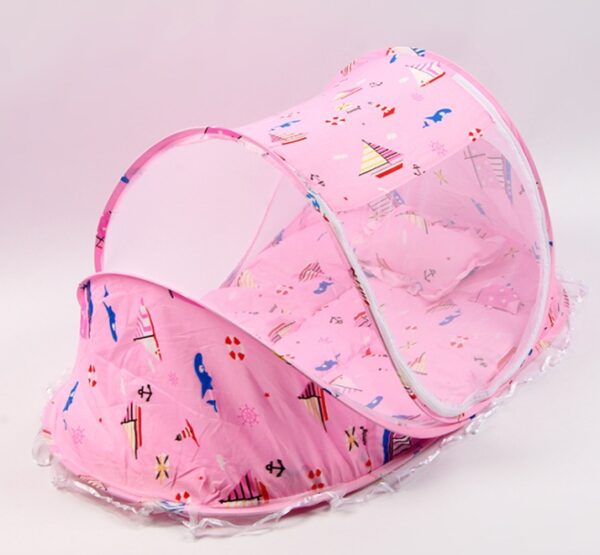 Foldable  Baby Bed Net With Pillow Net 2pieces Set - Image 10