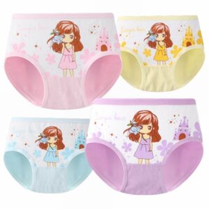 Girls’ Underwear Cotton Children’s Underwear Baby Briefs Children’s Student Shorts