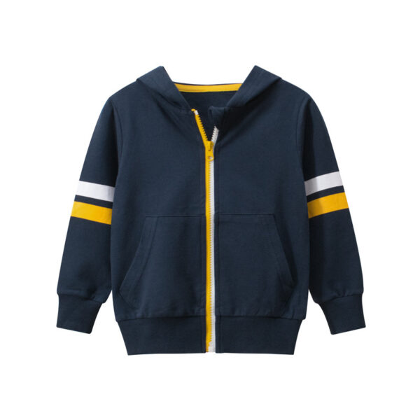 Boy's zipper sweater baby clothes - Image 5