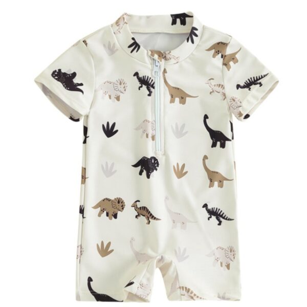 Children's Coconut Tree Printed Swimsuit - Image 3